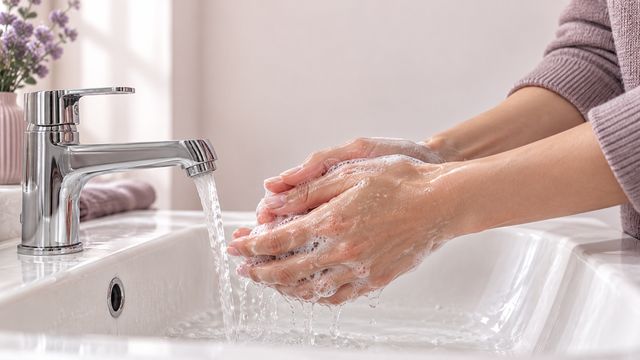 Мытьё рук горячей водой: как оценивать щадящий повседневный режим